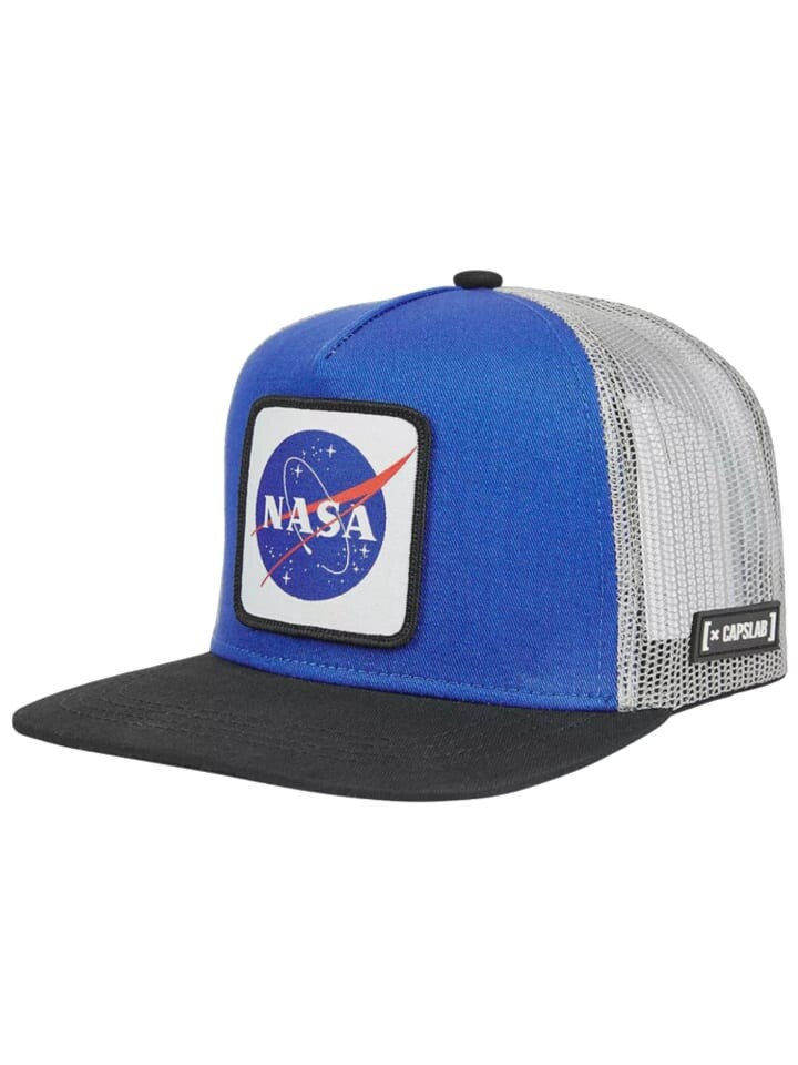 

Бейсболка Capslab Space Mission NASA Snapback, синий