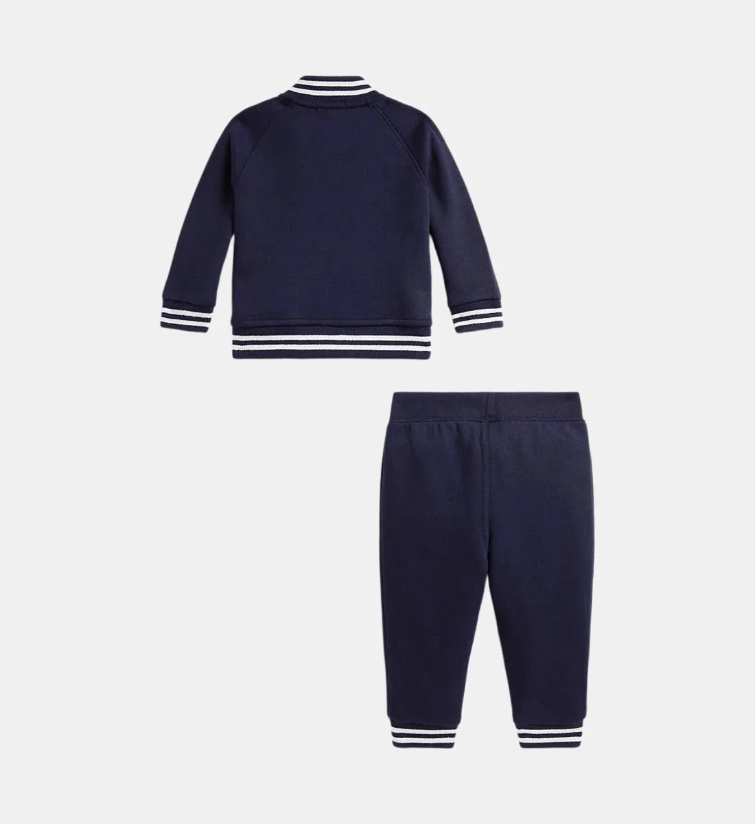 Костюм для бега из смеси хлопка Polo Ralph Lauren, синий — фото 2