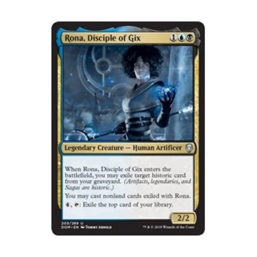 

CCG Рона, ученица Гикса (U), MTG - Dominaria