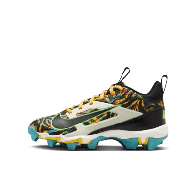 

Бутсы Nike Alpha Menace 4 Shark "Travis Kelce", цвет Black/Sail/Dusty Cactus/Green Strike