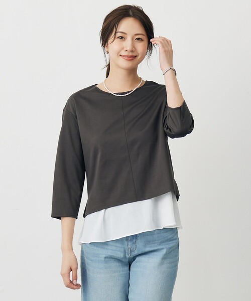 

J.PRESS Ladies Футболка женская, J.PRESS, серый