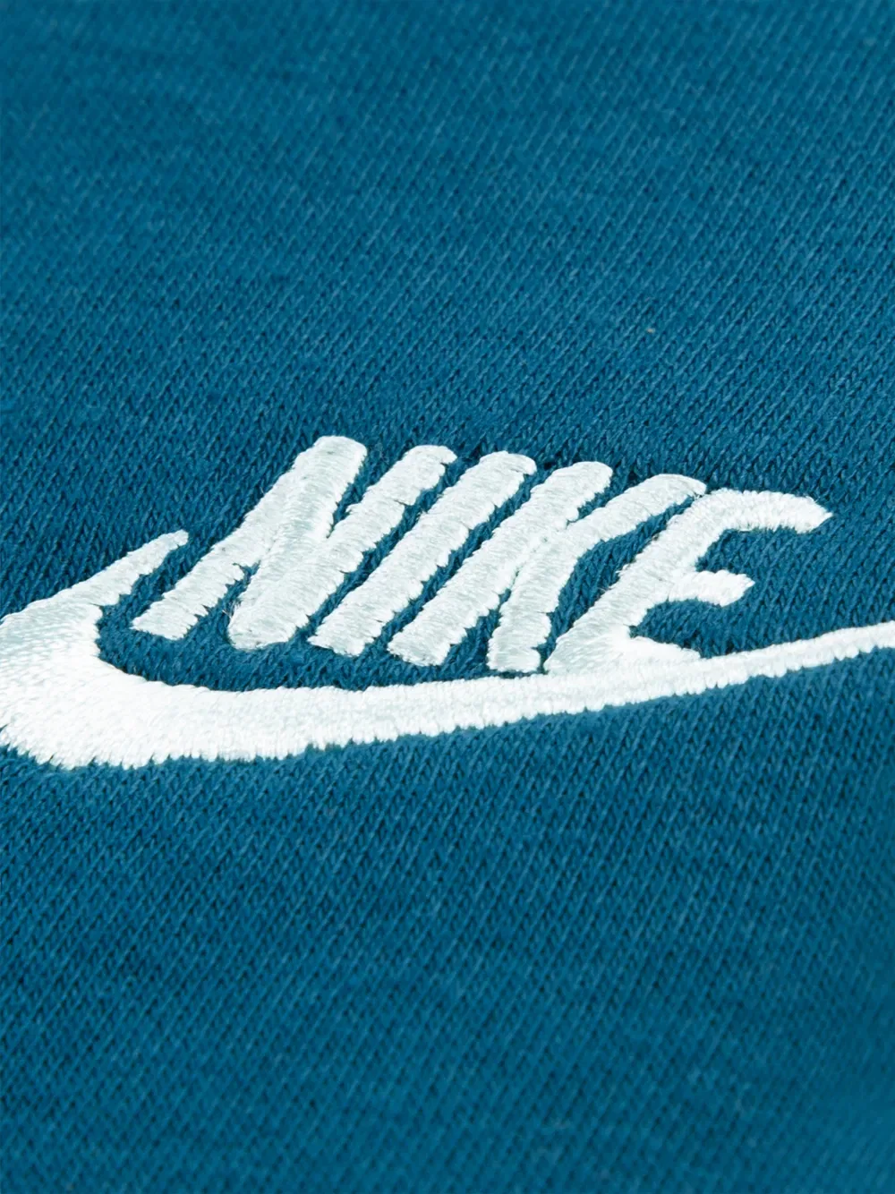 Спортивный костюм с вышитым логотипом Nike Kids, зеленый — фото 4