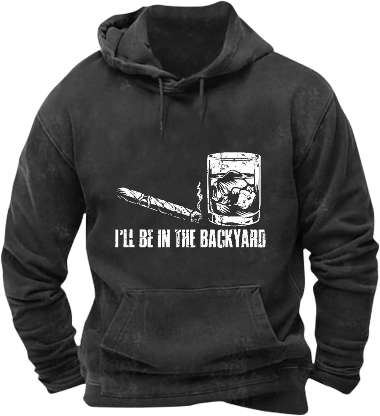 

Толстовка мужская оверсайз с капюшоном и карманом OTSANT