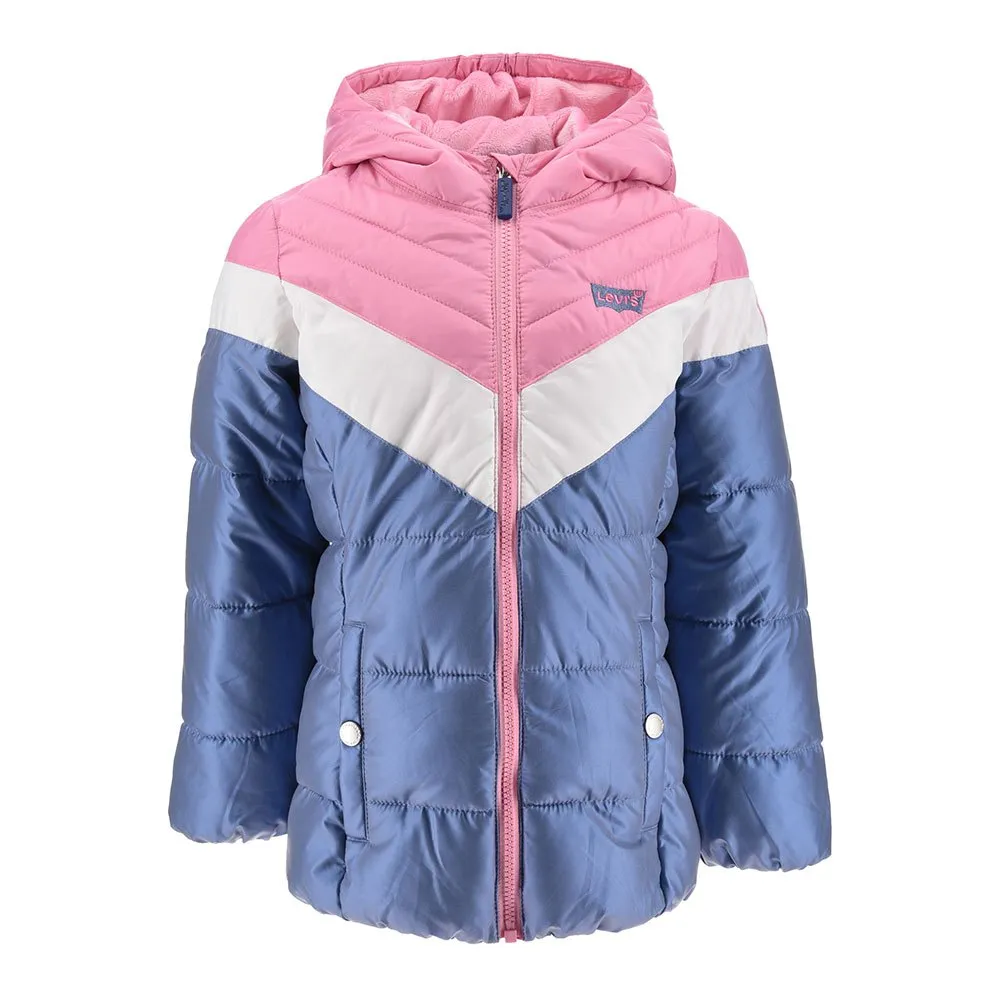 

Куртка Levi's Lurex Tape puffer, синий