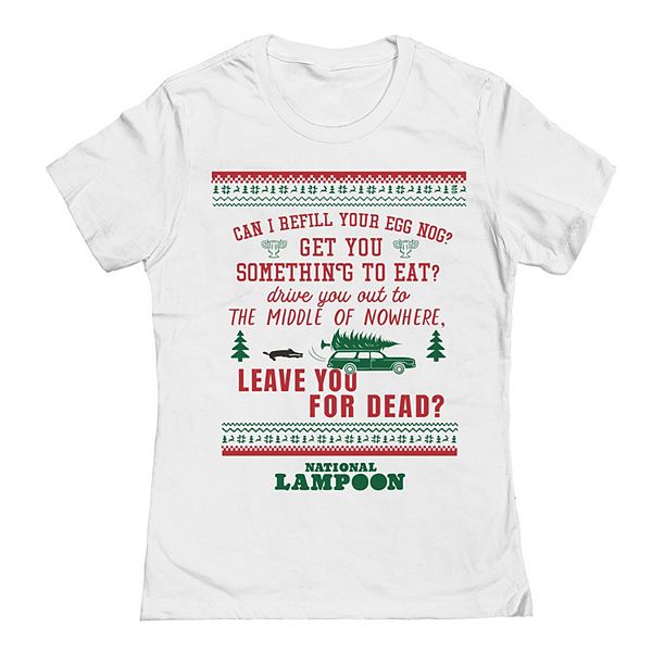 

Футболка с принтом National Lampoon's Christmas Vacation для подростков Licensed Character