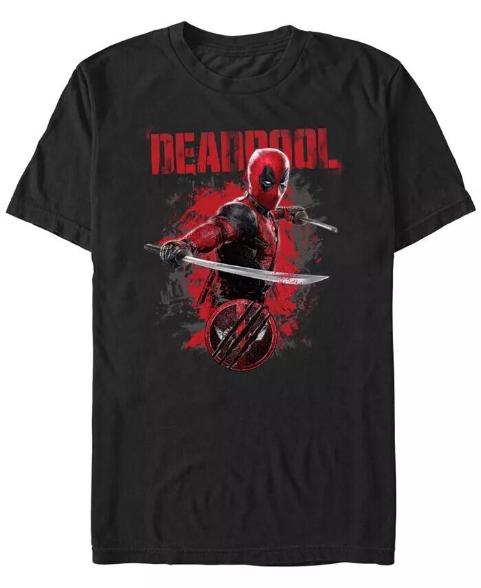 

Футболка мужская Deadpool Paint Dump с коротким рукавом Fifth Sun, черный
