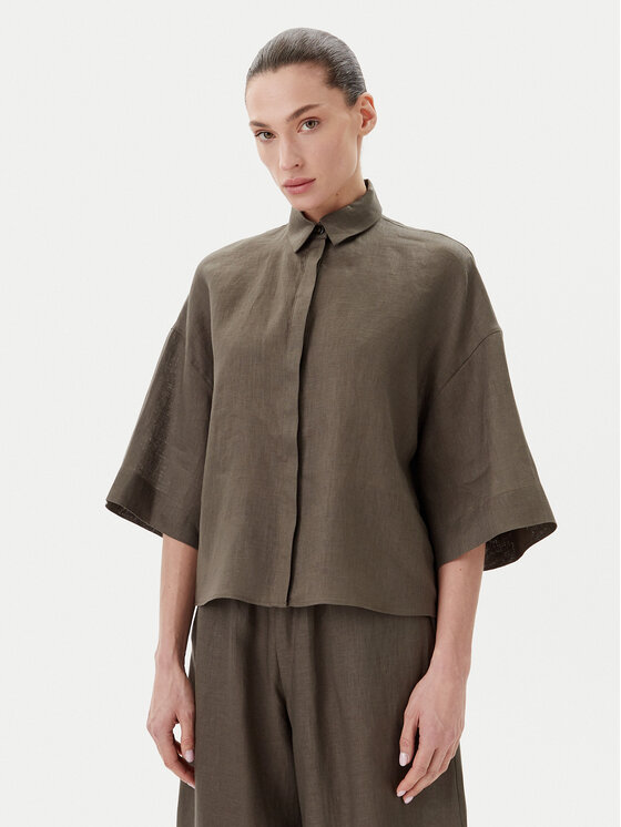 

Свободная рубашка Mirano 2516111028 Max Mara, зеленый