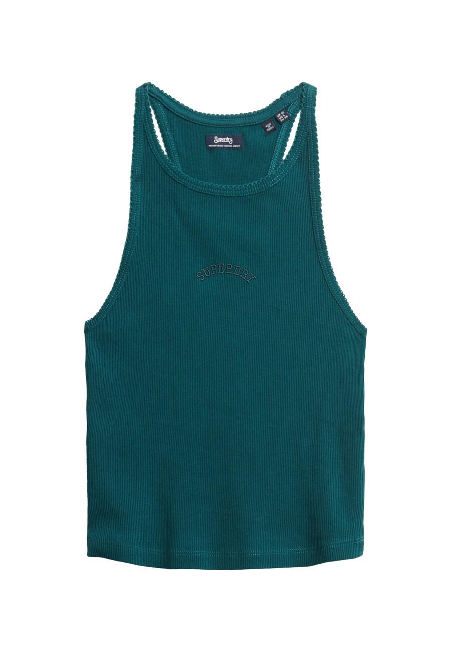 

Топ Superdry Essential Racer, зеленый
