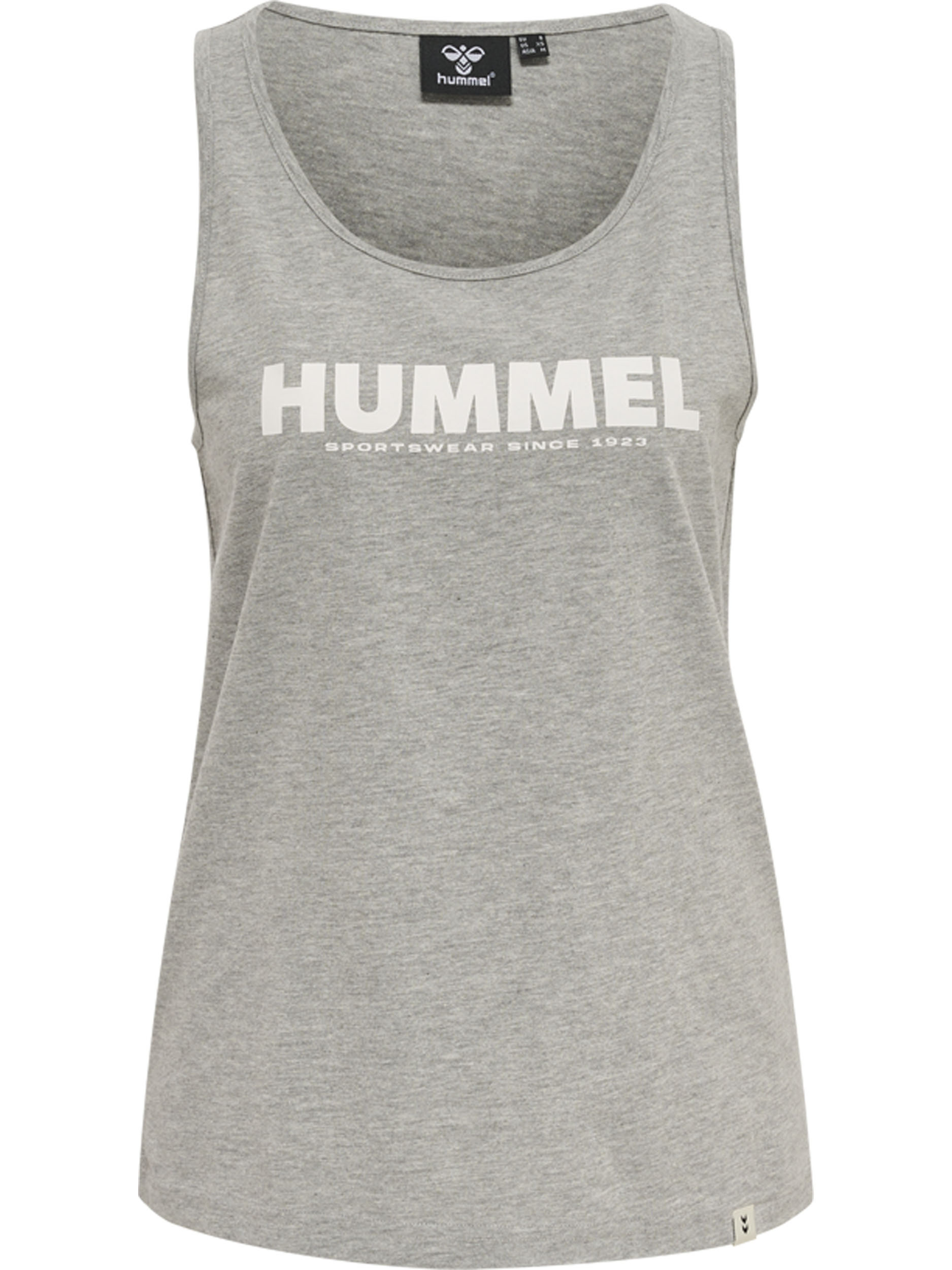 

Топ Hummel Oberteil Hmllegacy Woman Tank, серый меланж