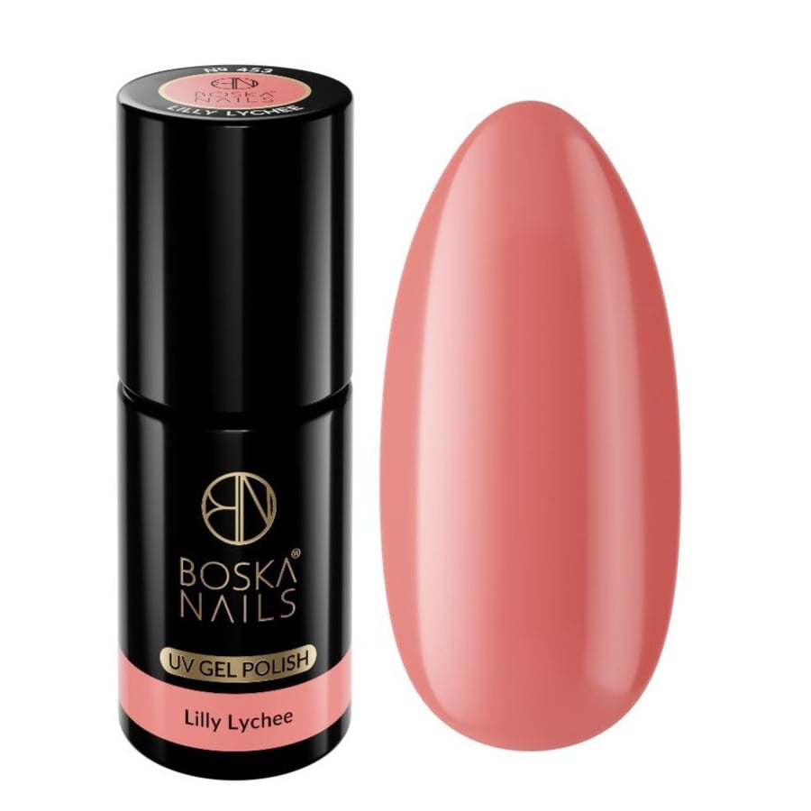 

BOSKA NAILS Гибридный лак для ногтей Lilly Lychee 453 - 6 мл
