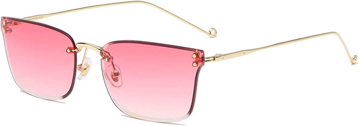 

Модные квадратные солнцезащитные очки в маленькой оправе для мужчин и женщин, предназначенные для отдыха на природе и активного отдыха (цвет: D, размер: средний) MTZJH, One Color