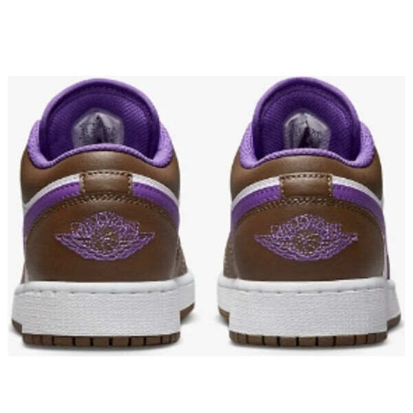Кроссовки nike 1 низкие Air Jordan, фиолетовый — фото 2