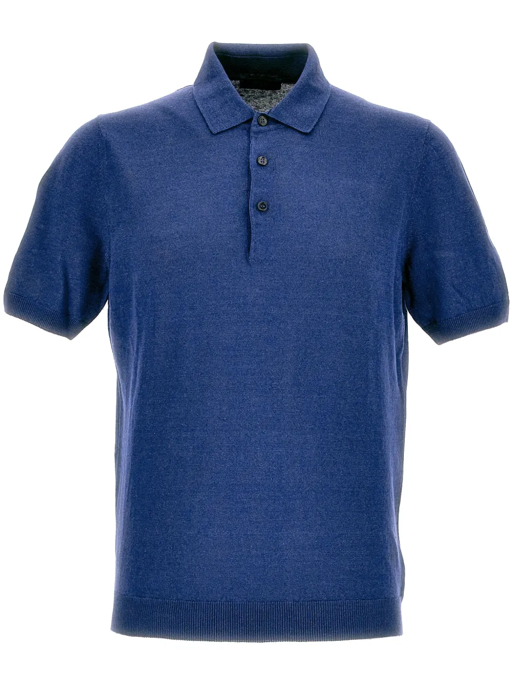 

Рубашка поло с вышитым логотипом Fay, синий