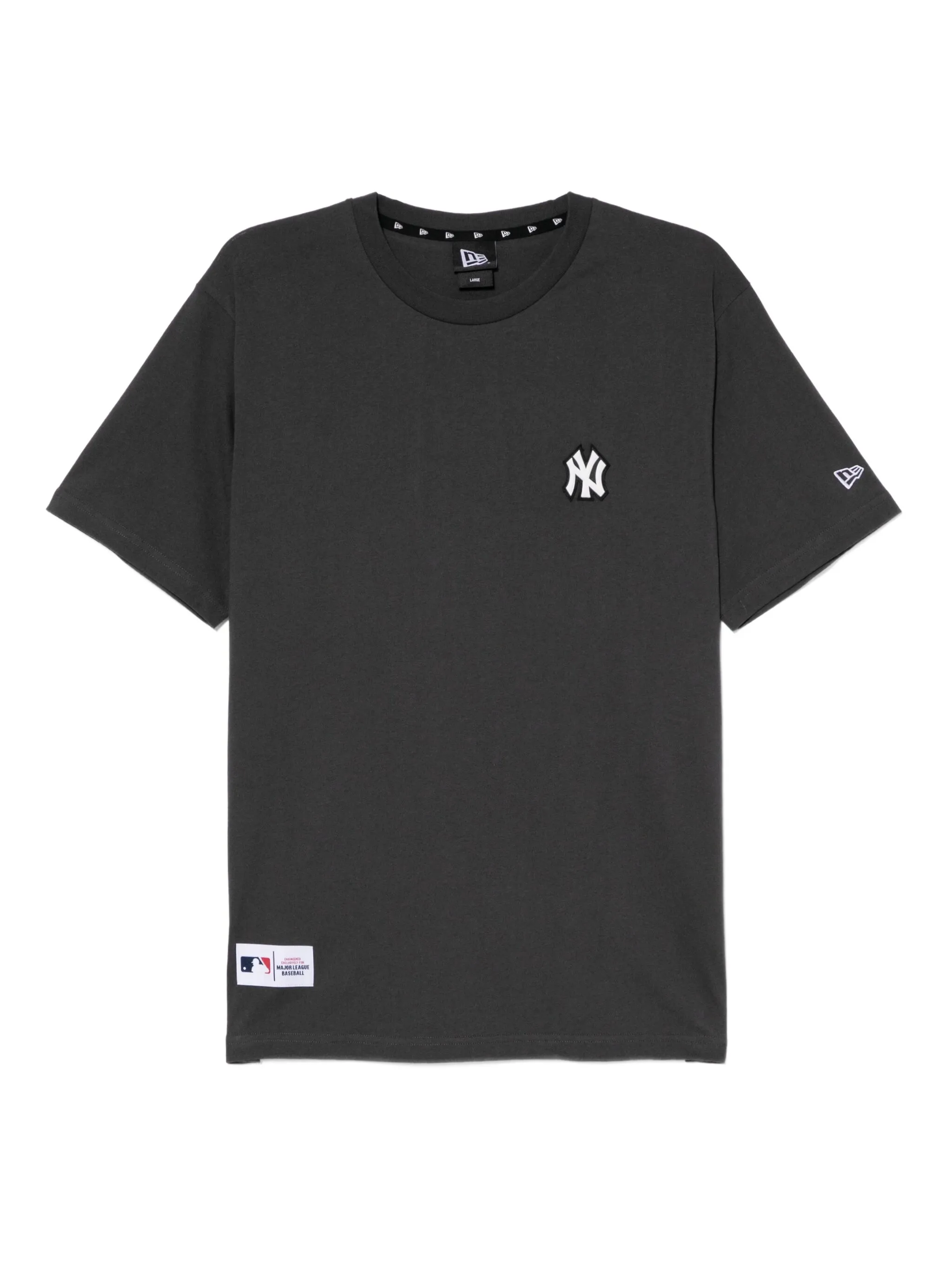 

Футболка с нашивкой-логотипом New Era Cap, серый