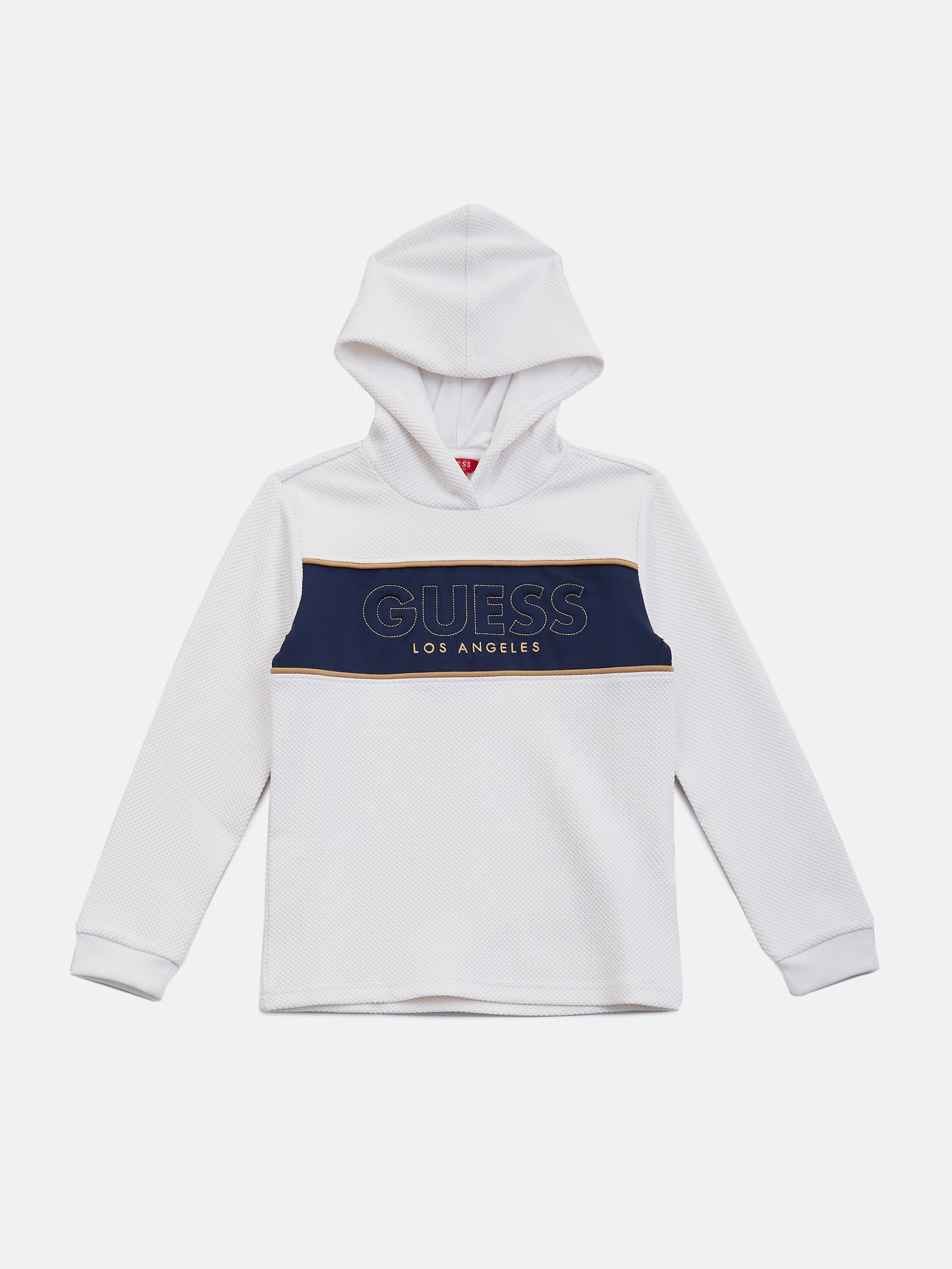 

Толстовка с капюшоном Дамиано (7-16) Guess Factory, цвет pure white