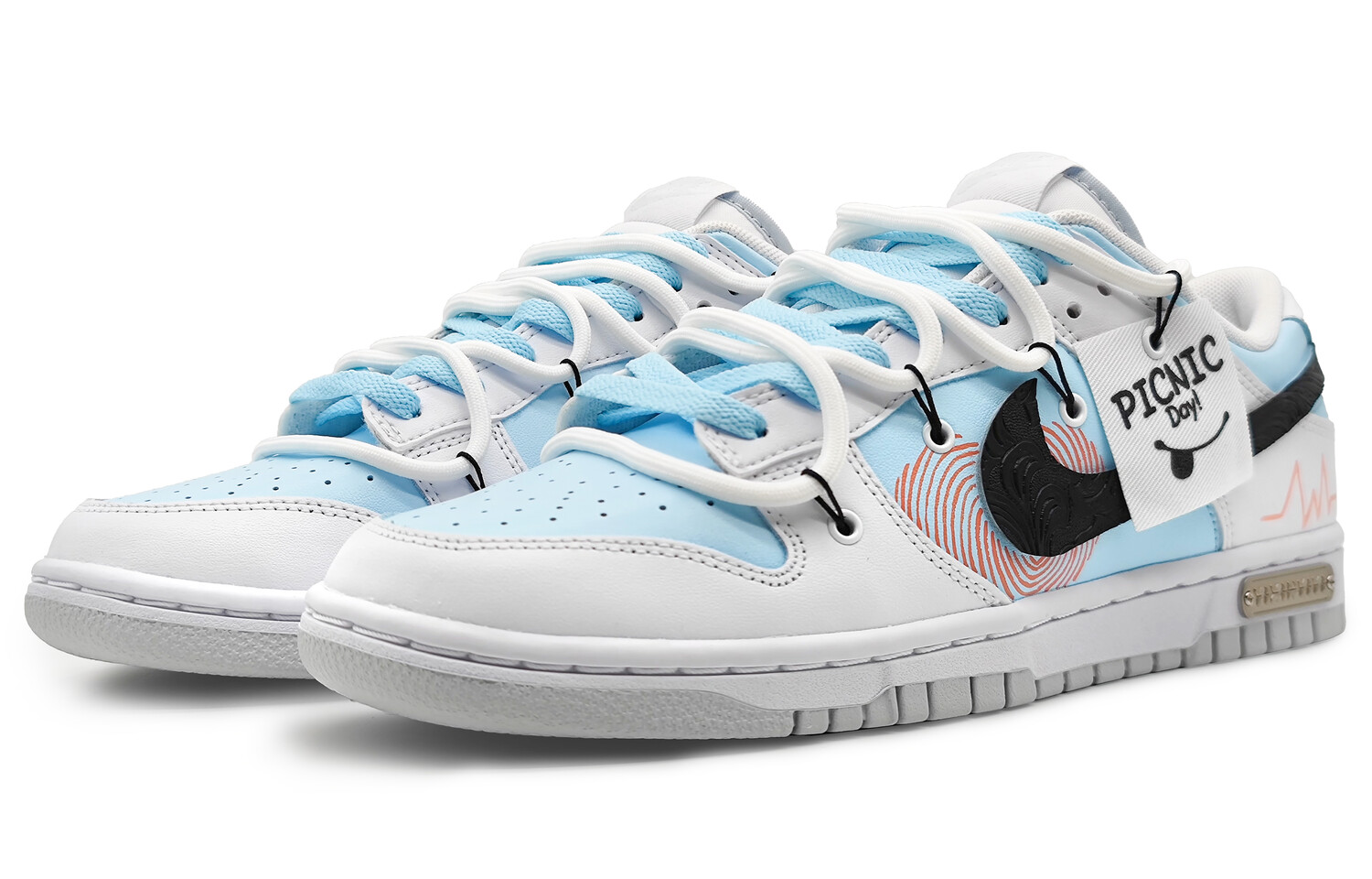

Кроссовки Nike Dunk Skateboard Shoes Men Low-Top Pink/Gray