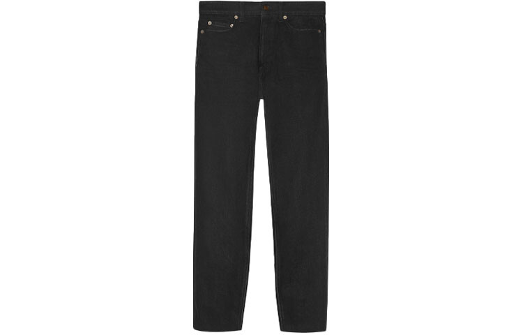 

SAINT LAURENT Мужские джинсы, цвет Black