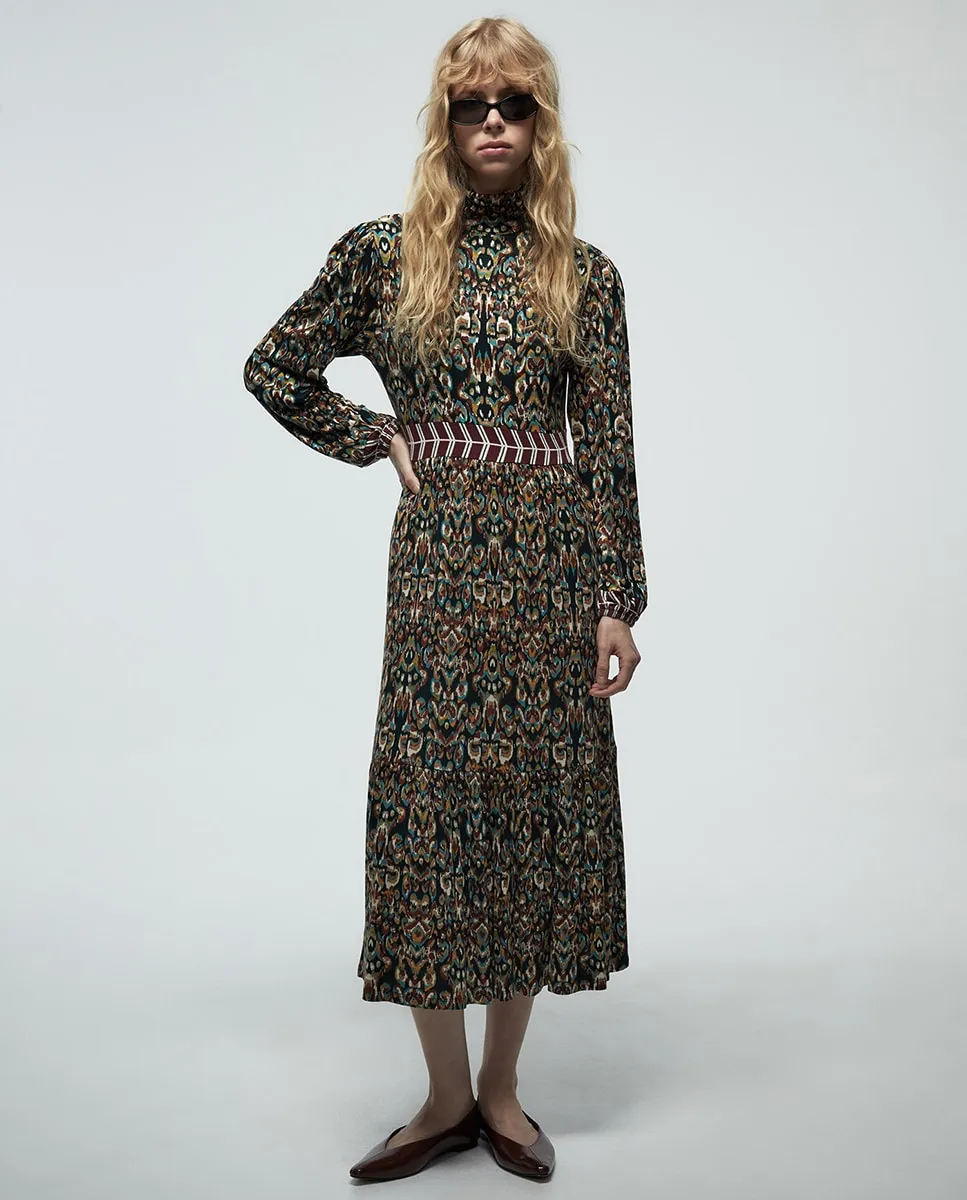 

Платье-лебедь Sfera, синий