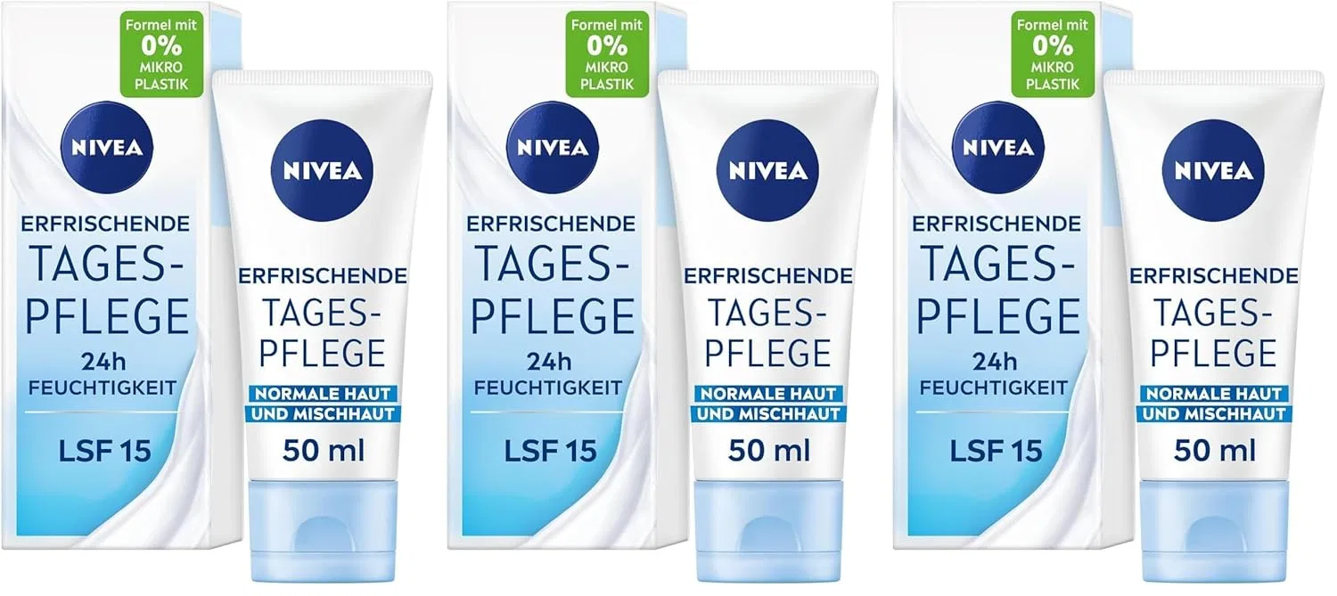 Крем для лица SPF NIVEA Освежающий дневной 24h Moisture с