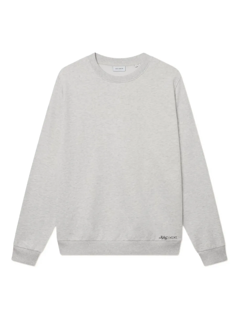 

Толстовка с круглым вырезом и логотипом Les Deux, серый