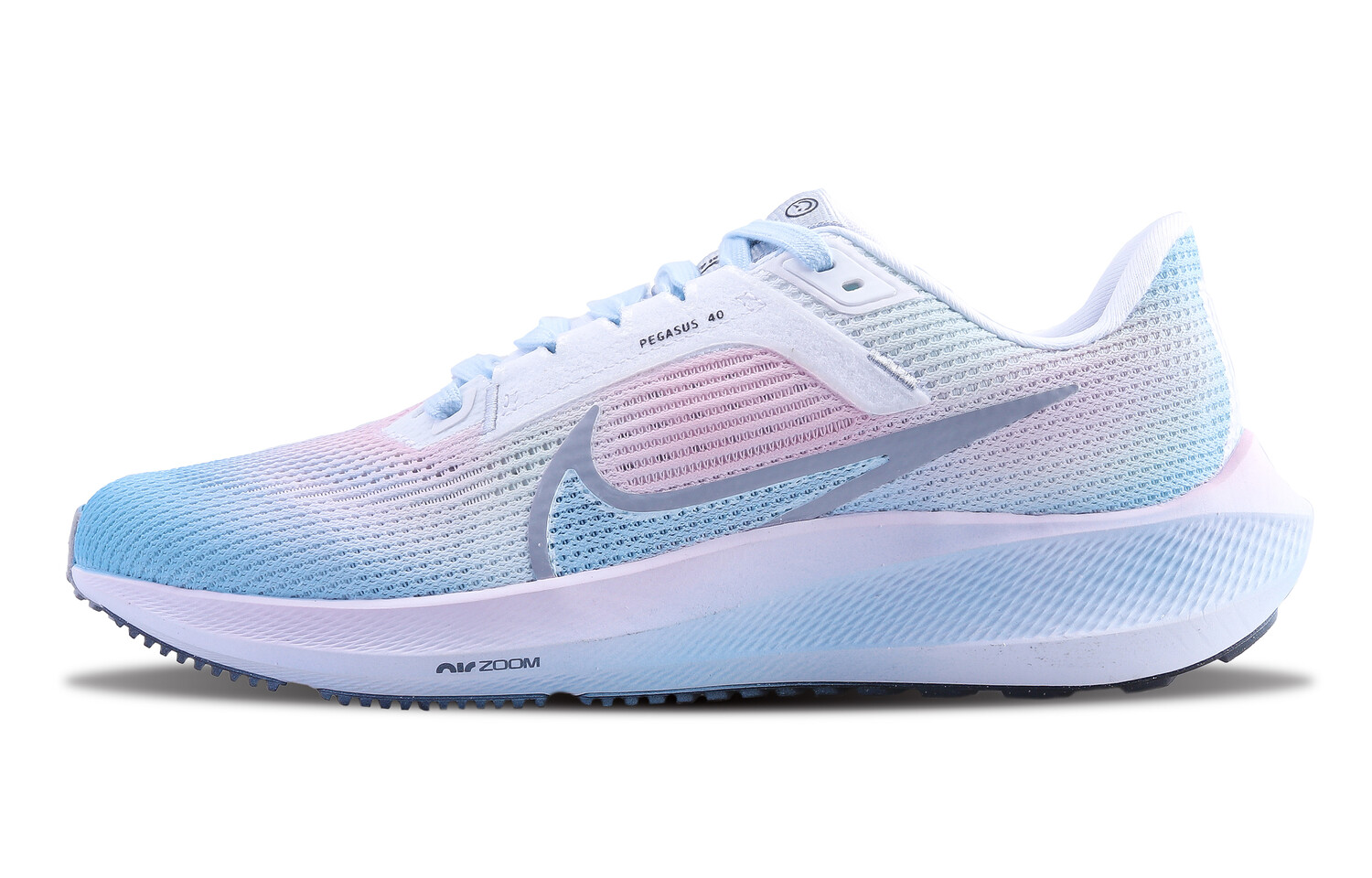 

Кроссовки Air Zoom Pegasus 40 мужские с низким верхом меловые белые Nike