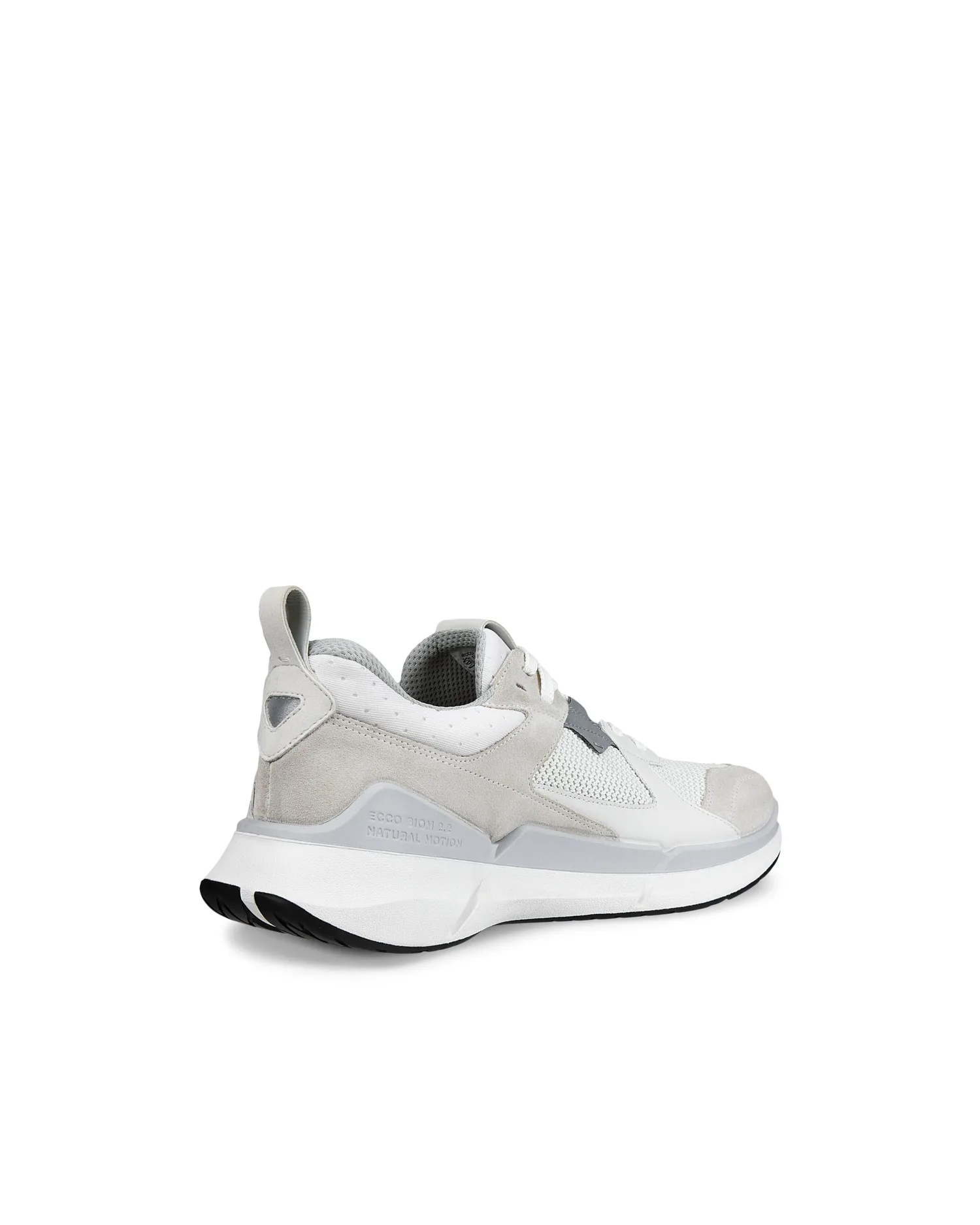 Мужские кожаные спортивные кроссовки ECCO Biom 2.2, SHADOW WHITE/WHITE/SHADOW WHITE — фото 2