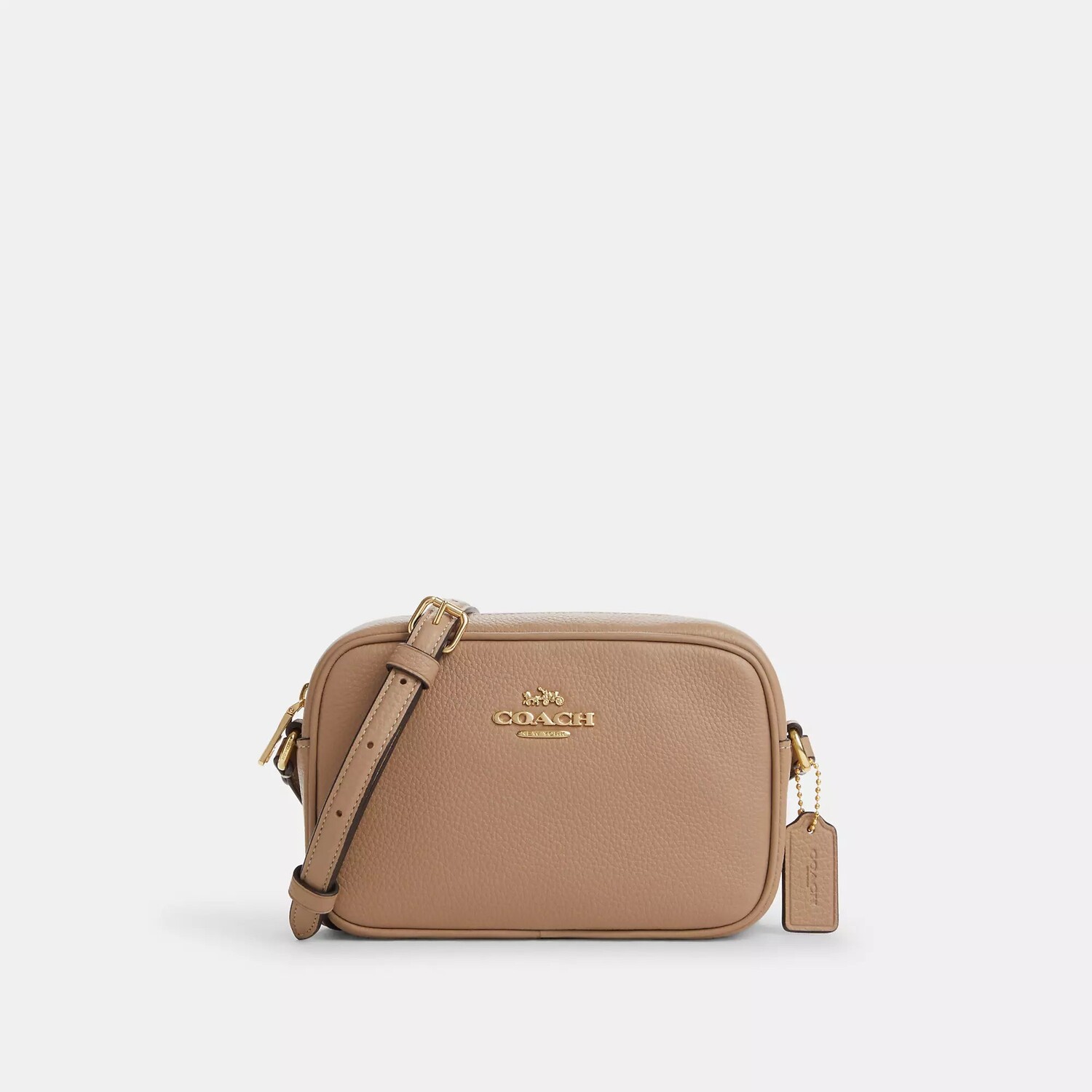 

Миниатюрная сумка для фотоаппарата Jamie Coach Outlet, цвет Gold/Taupe