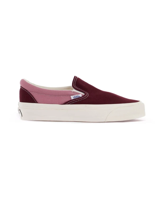 

Кроссовки Слипоны из парусины Vans, розовый