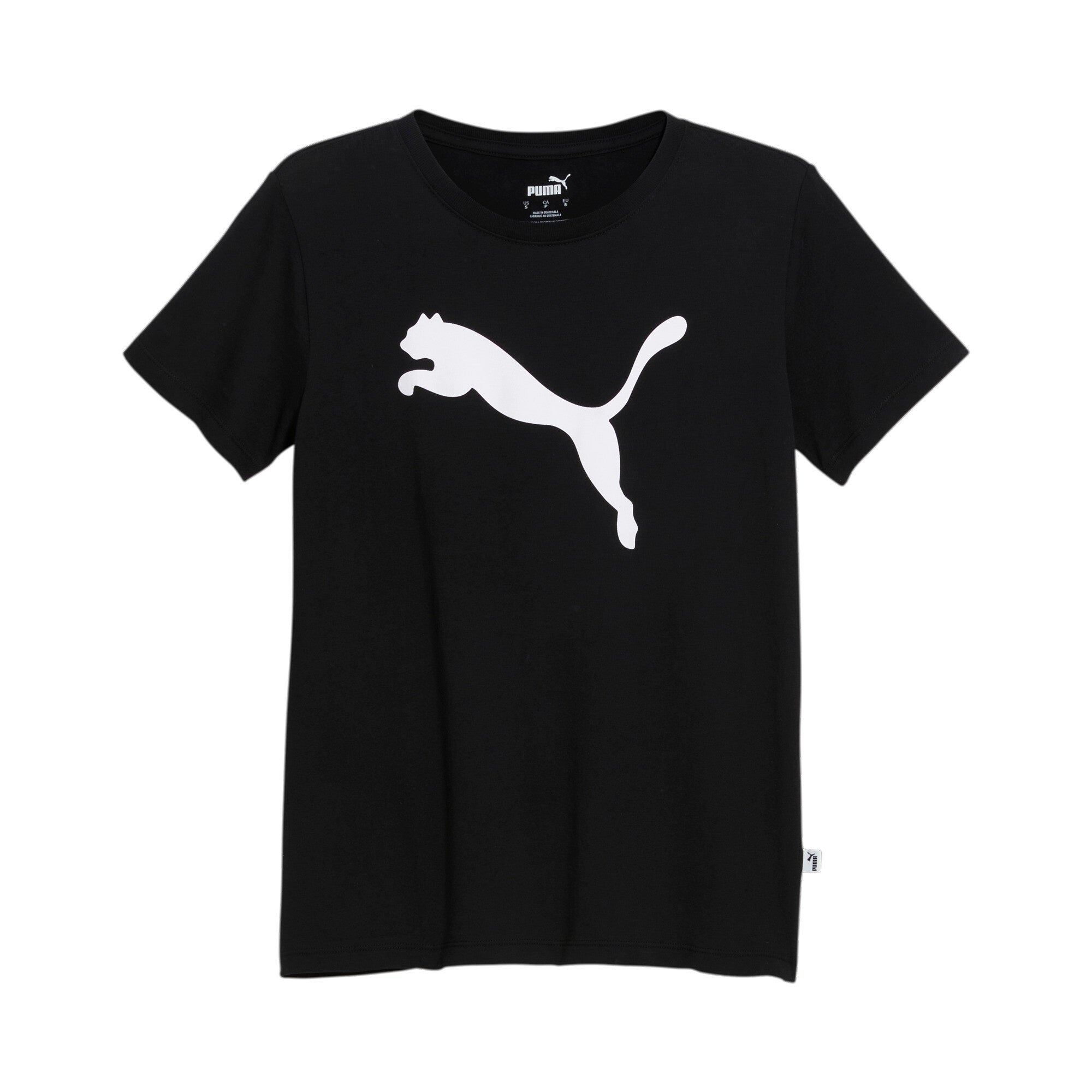 

Женская футболка PUMA Essentials Big Cat с логотипом, черный