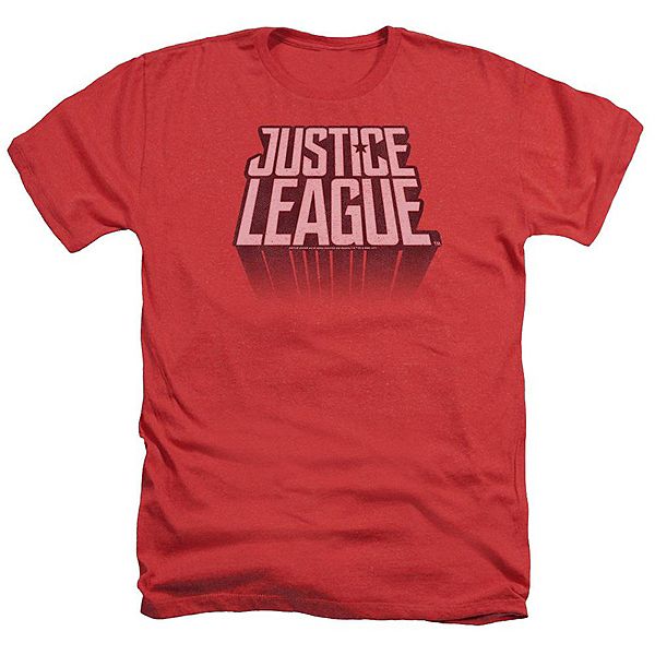 

Футболка adult heather с принтом justice league movie league distressed Licensed Character
