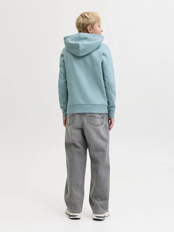 Джинсы свободного кроя jjialex jjoriginal Jack & Jones Junior, Grey Denim — фото 4