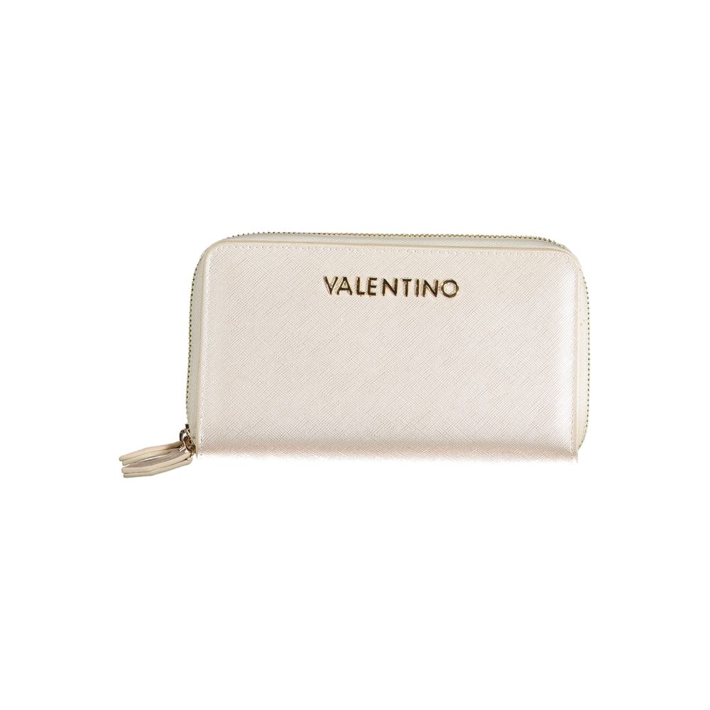 

Коричневый полиэтиленовый женский кошелек Valentino Bags, серый