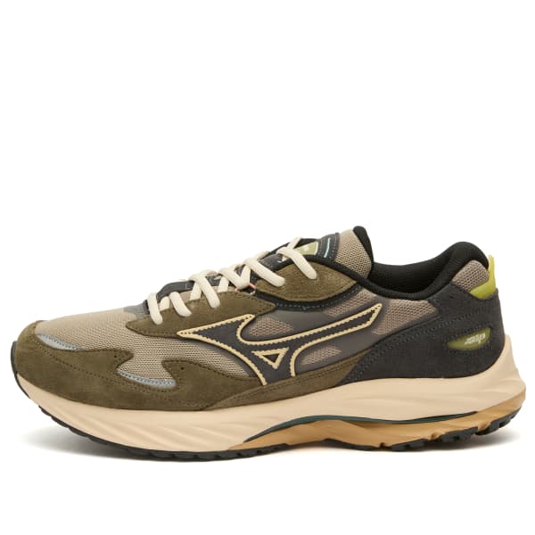 

Вейв райдер β кроссовки Mizuno, винтаж хаки, блэк сэнд и грэйп лиф