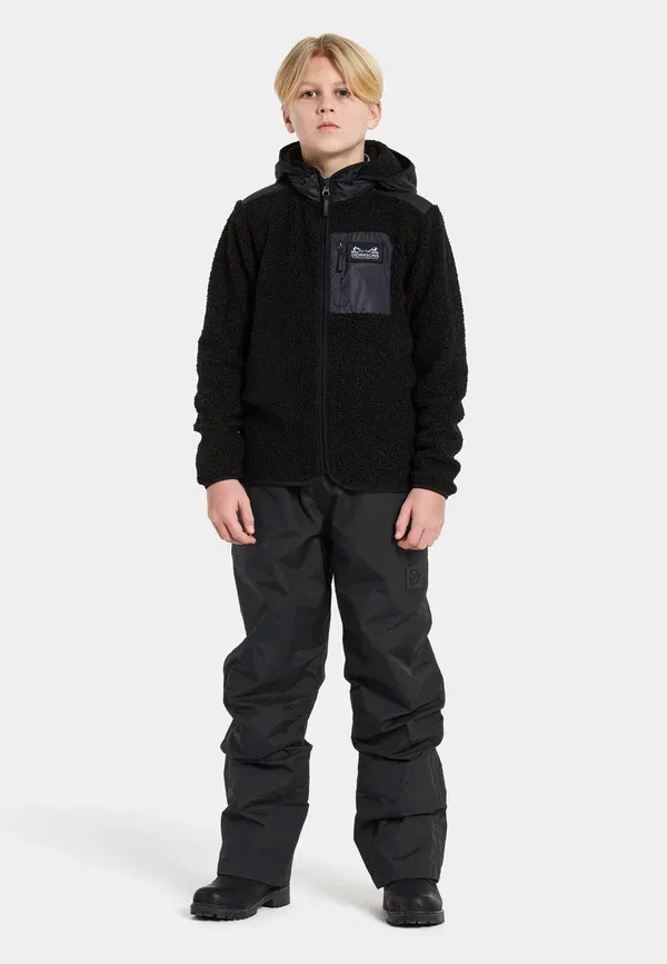 Куртка флисовая Exa full zip fleece jacket Didriksons, черный