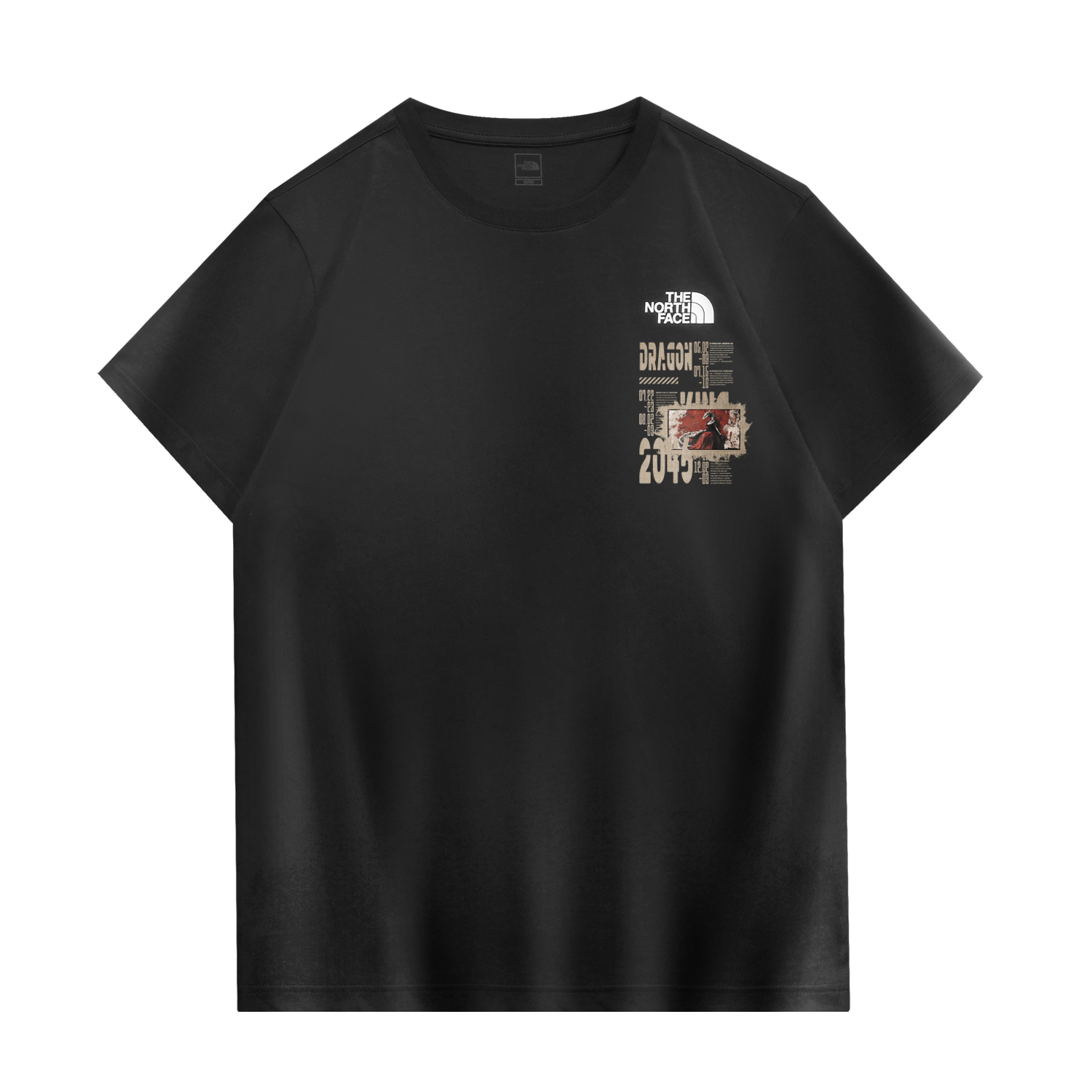 

THE NORTH FACE Футболка унисекс черная, Черный, THE NORTH FACE Футболка унисекс черная