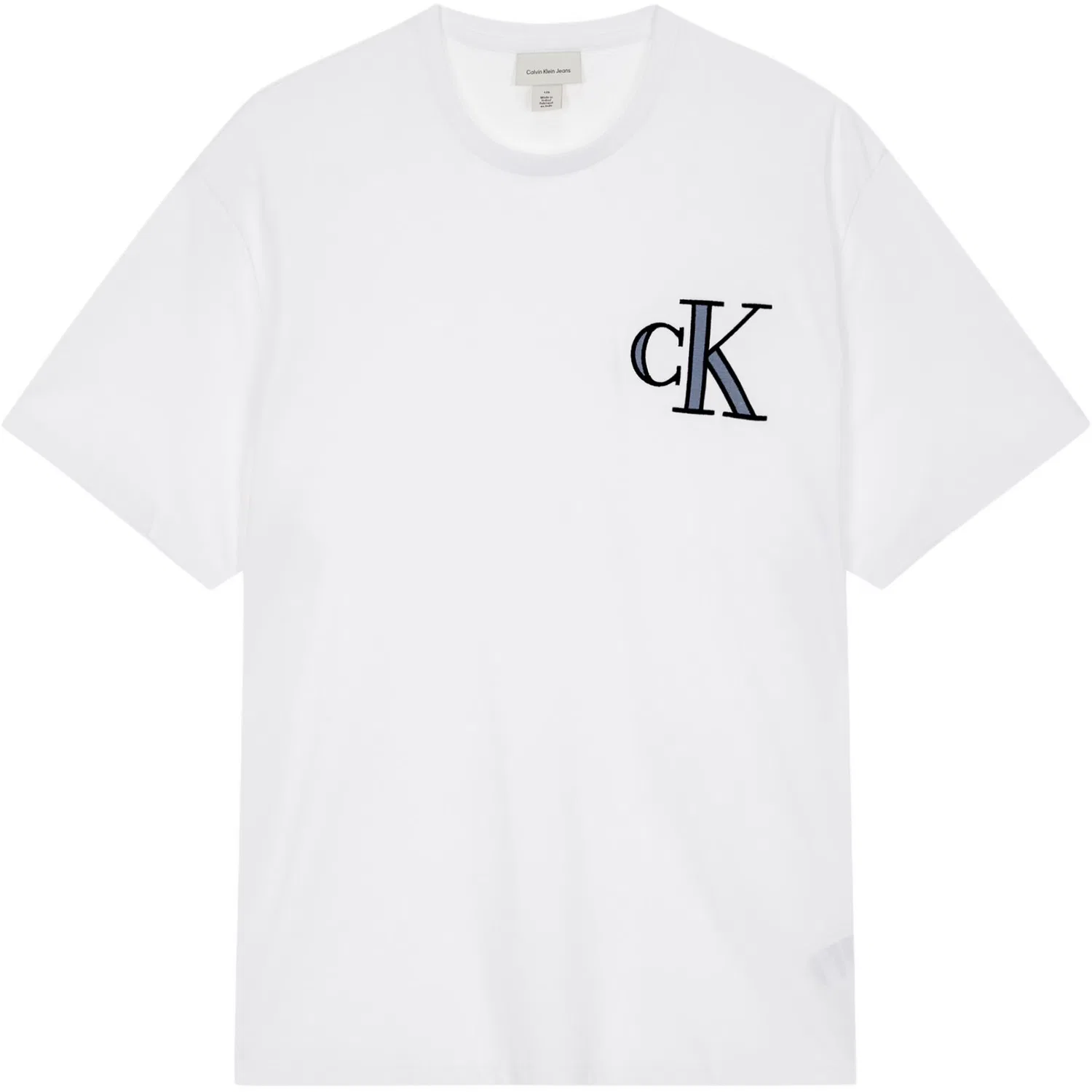 Футболка мужская White Calvin Klein