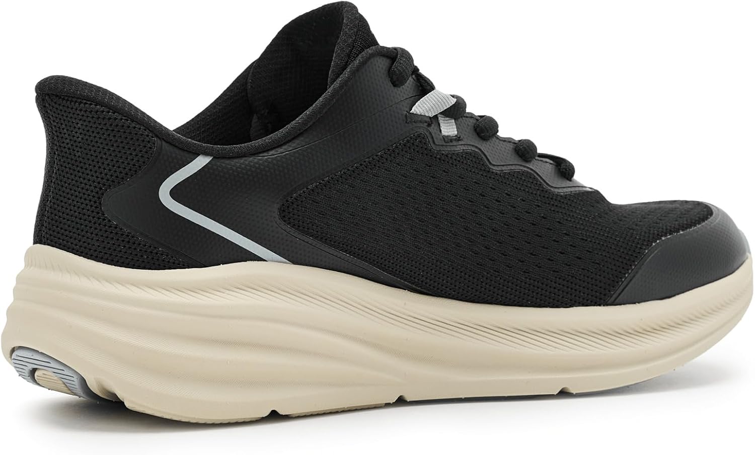Мужские кроссовки Skechers Bobs Skillz Slip-ins, белый/черный — фото 3