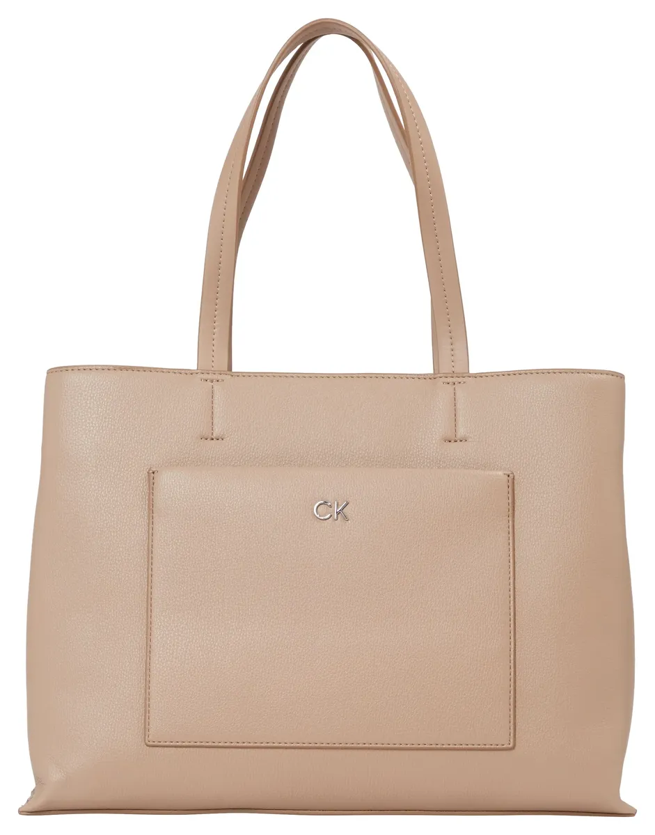 

Сумка-шоппер Calvin Klein "CK DAILY MEDIUM TOTE PEBBLE", городская сумка-шоппер с ручкой Classic, цвет Chanterelle