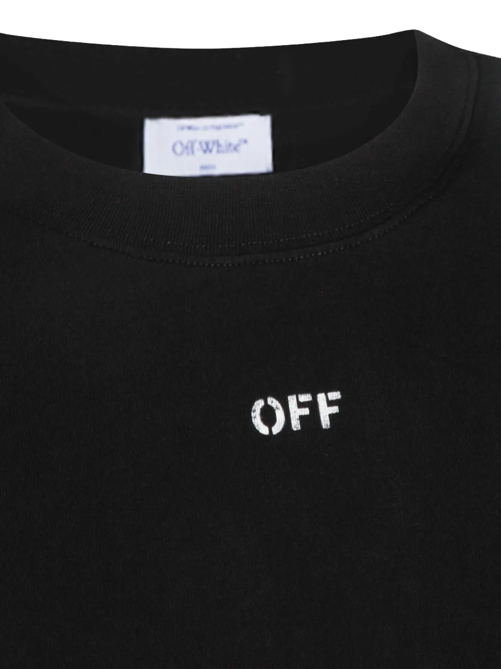 Футболка с графическим принтом OFF-WHITE, черный — фото 4