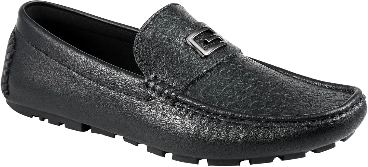 Мужские лоферы GUESS Alsto Drivers, Black 001