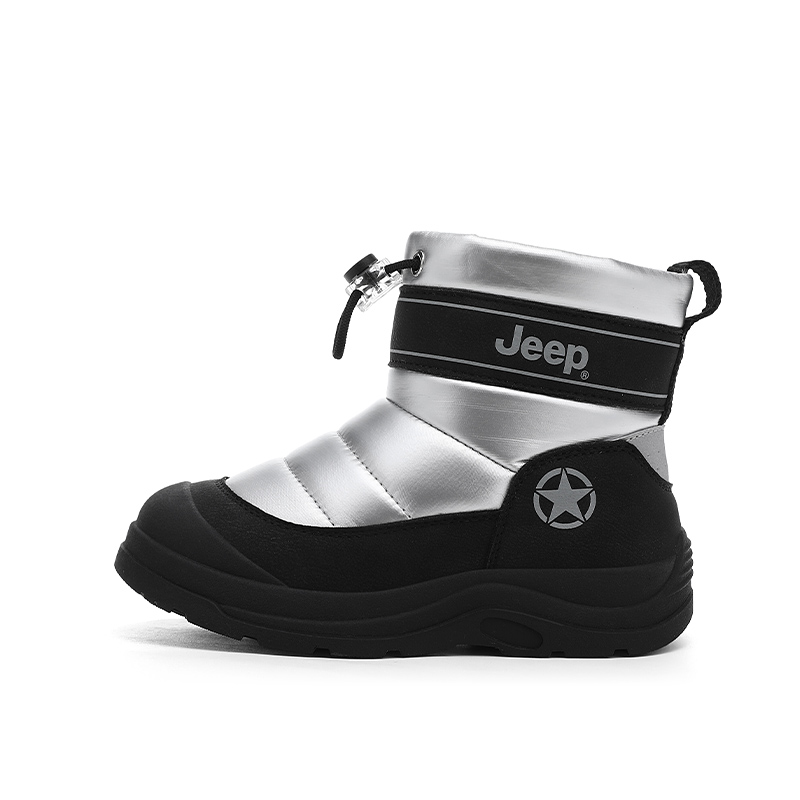 Водоотталкивающие утепленные нескользящие ботинки Kids' Jeep, черный cool (fleece-lined) — фото 3