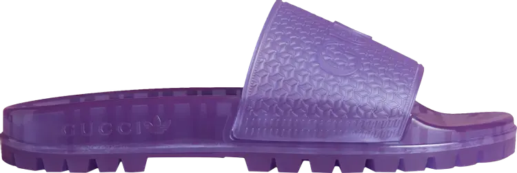 Кроссовки Gucci x Wmns Adilette Slide Sandal 'Transparent Purple', фиолетовый