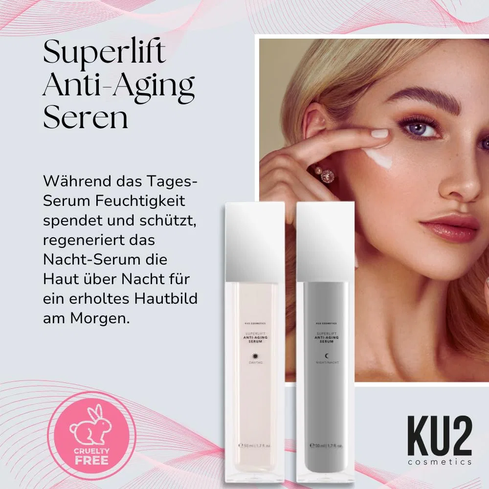 Сыворотка Ku2 Cosmetics — Дневная антивозрастная Superlift с гиалуроновой кислотой, 50 мл — фото 4