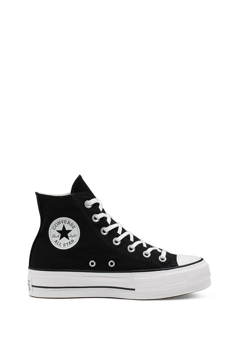 

Кроссовки Chuck Taylor All Star на плоской платформе с подъемной платформой Converse, черный