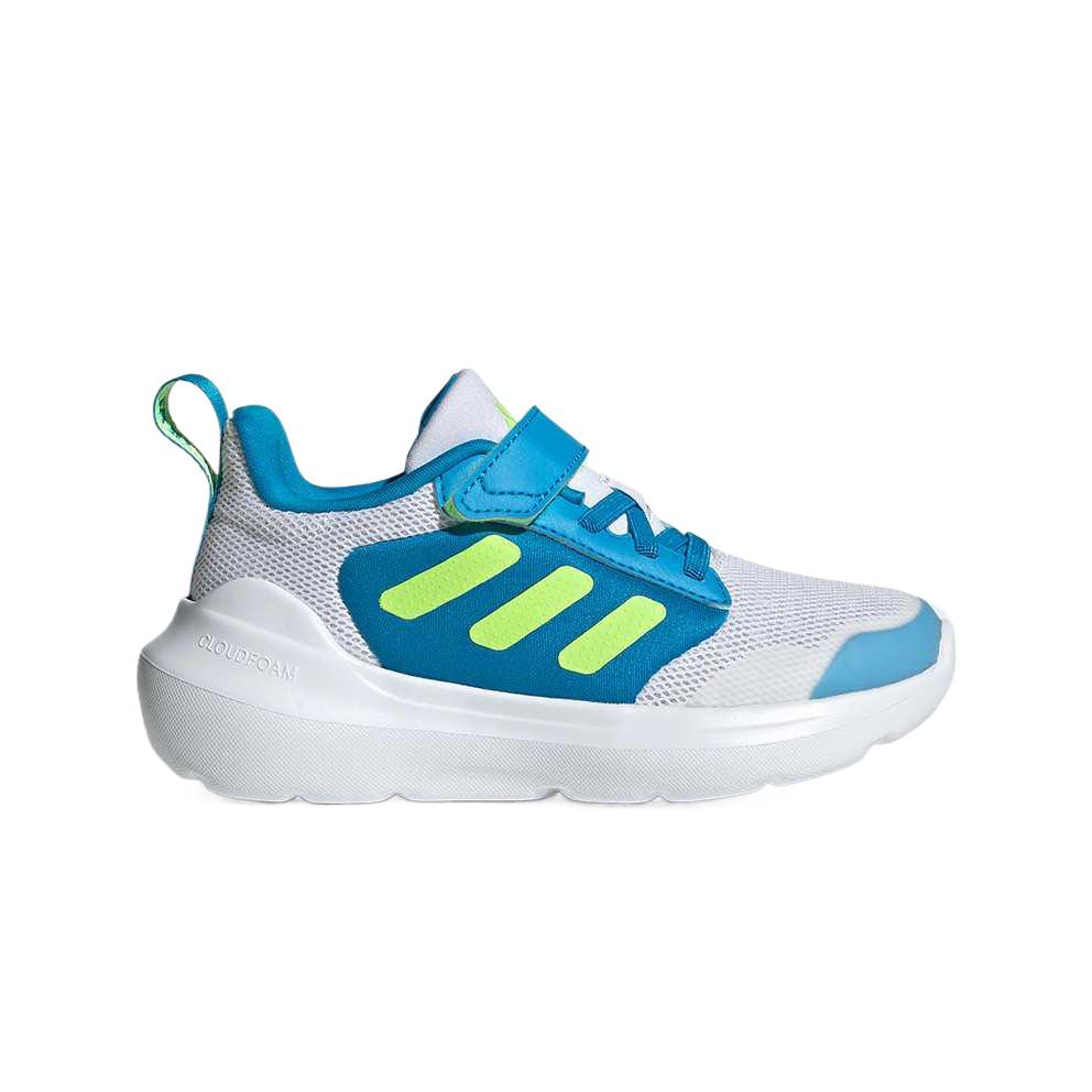 Детские кроссовки Tensaur Run 3.0 Low Top для детей от 3 до 7 лет Adidas, серый/синий/желтый — фото 2