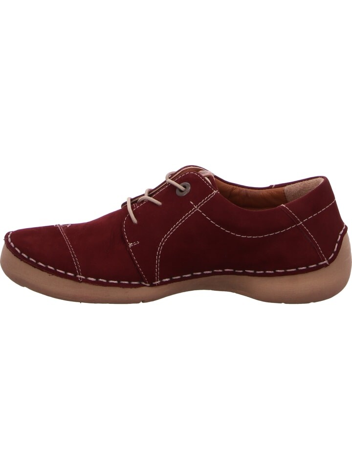 Элегантные туфли на шнуровке Scandi Schnürhalbschuh, бордо — фото 3