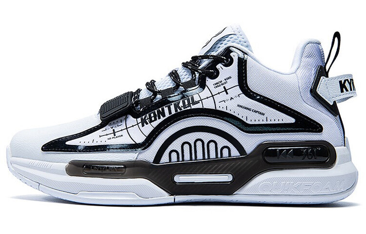 

Баскетбольные кроссовки Basketball Shoes Men Mid-Top White/Black 361°