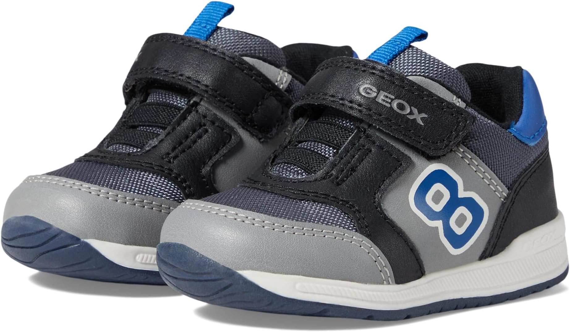 

Кроссовки Geox Kids Rishon 36, цвет Grey/Black