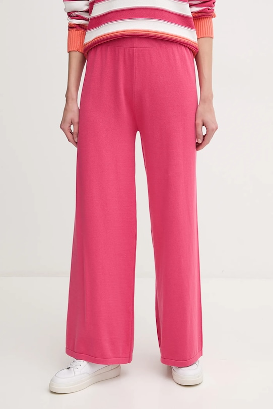 

Хлопковые брюки United Colors Of Benetton, розовый