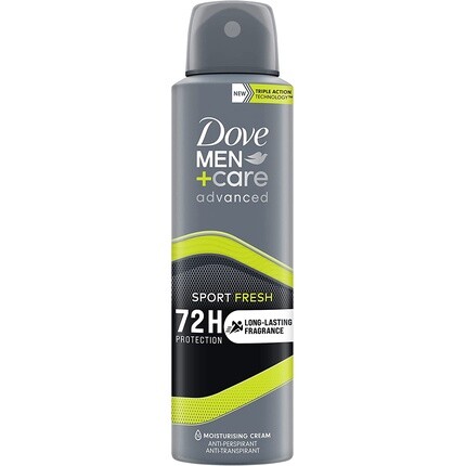

Dove Men+Care Advanced Sport Fresh дезодорант-антиперспирант аэрозоль с технологией тройного действия 150 мл Dove Men + Care